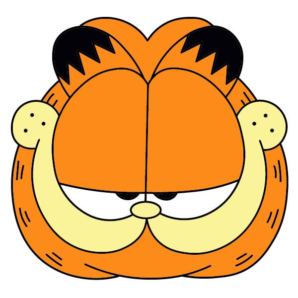 dibujos de Garfield 4-7